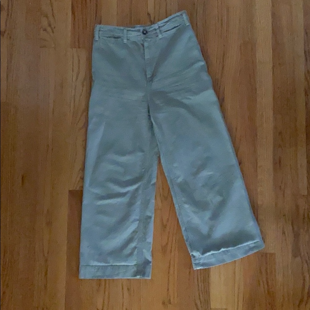 Free People High-Rise 7/8 Wide Flare Pants